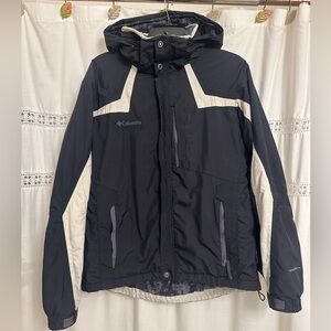 Columbia Two-Tone Navy and cream Color Jacket for men’s Size medium